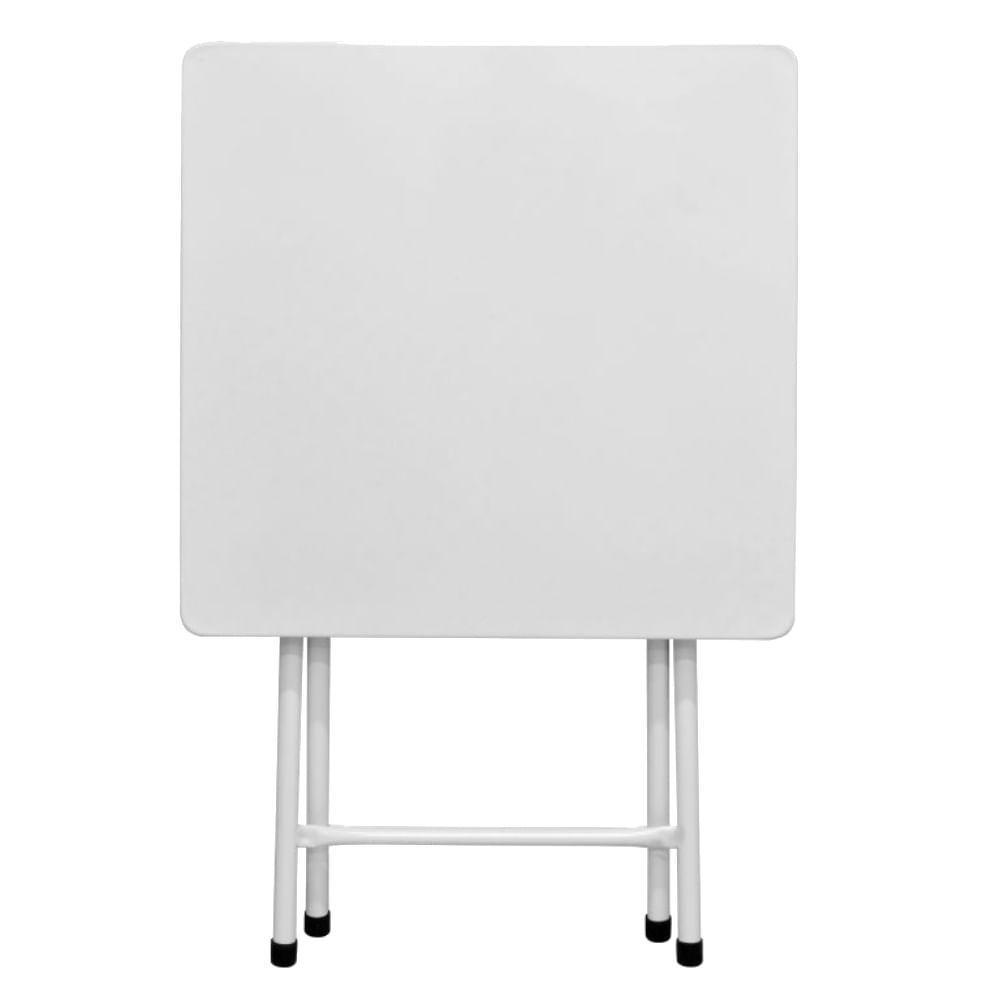 Mesa De Aço Dobrável Branca 71x58x58 Cm - 10.402.01 - Açomix Mesa De Aço Dobrável Branca - 10.402.01 - Açomix - 2