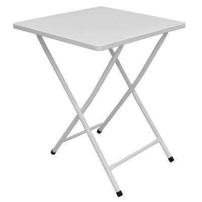 Mesa De Aço Dobrável Branca 71x58x58 Cm - 10.402.01 - Açomix Mesa De Aço Dobrável Branca - 10.402.01 - Açomix