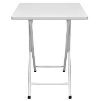 Mesa De Aço Dobrável Branca 71x58x58 Cm - 10.402.01 - Açomix Mesa De Aço Dobrável Branca - 10.402.01 - Açomix - 3