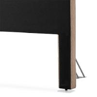 Cabeceira Cama Casal Estofada 1,40 Cm - Inca Linho Bege - 6