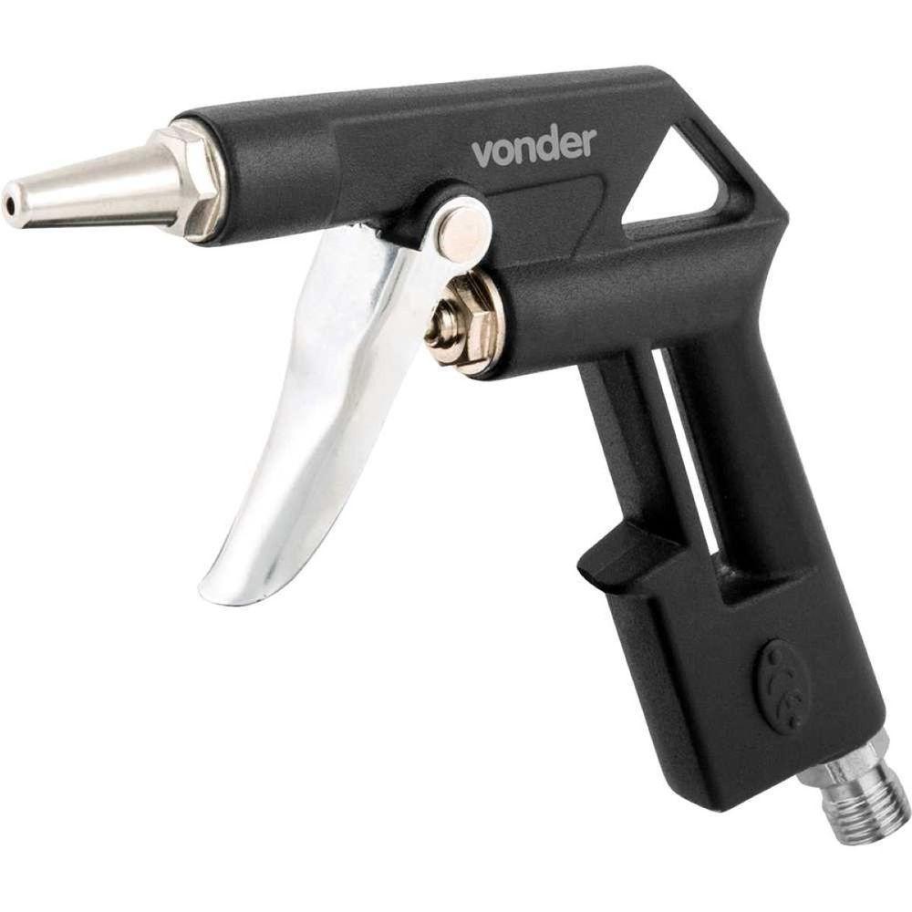Pistola Limpeza Ar Plástico Bico Curto Gatilho Plv7 Vonder - 4