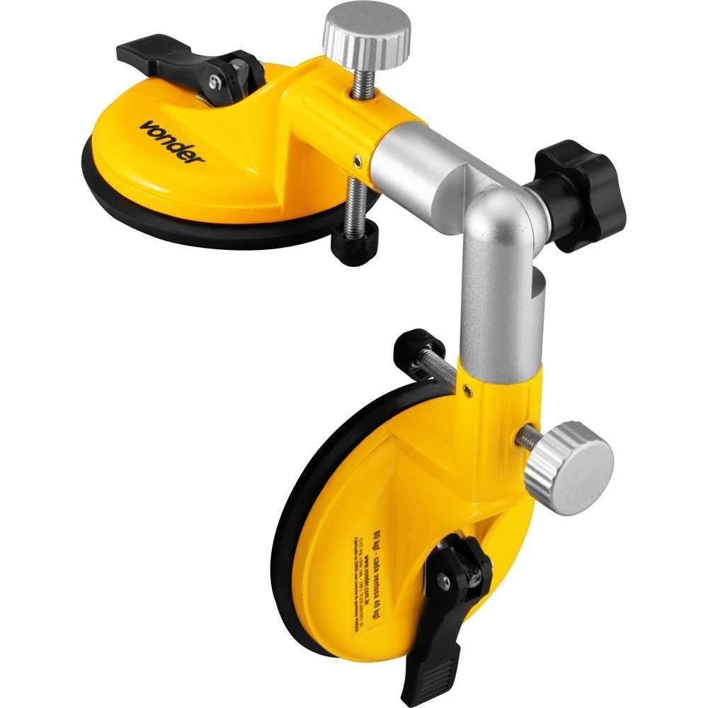 Ventosa Dupla 128mm 80kg Articulada Vonder - 5