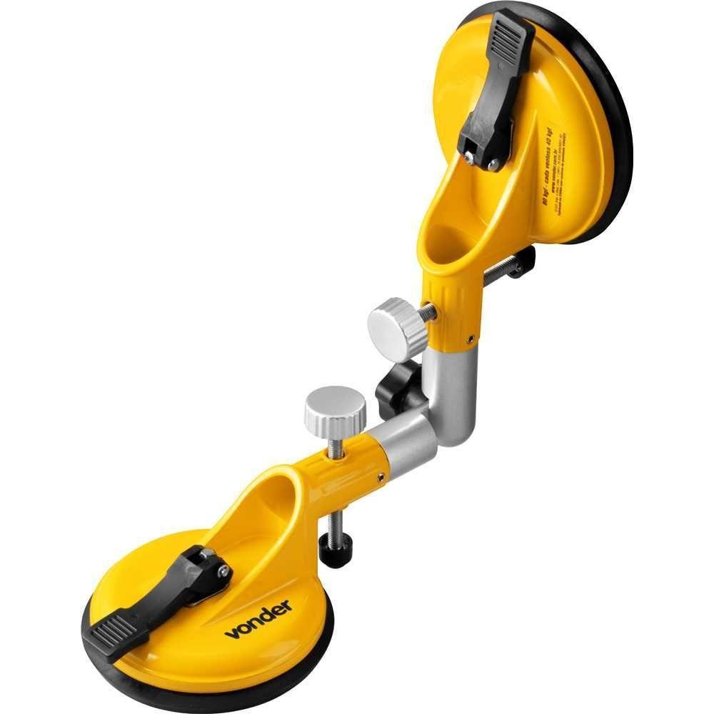 Ventosa Dupla 128mm 80kg Articulada Vonder - 6