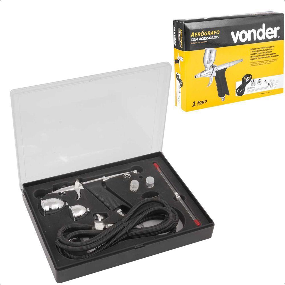 Aerógrafo Com Acessórios 16 Peças - Vonder - 3