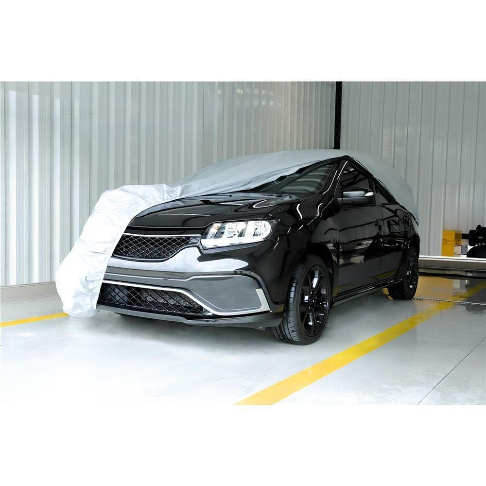 Capa Impermeavel Para Cobrir Carro Tamanho P Vonder Automotiva Protetora Forrada Universal Cinza - 5