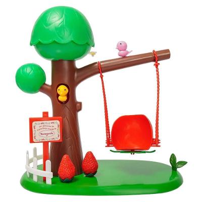 Balancinho Moranguinho Estrela Com Corda E Passarinho