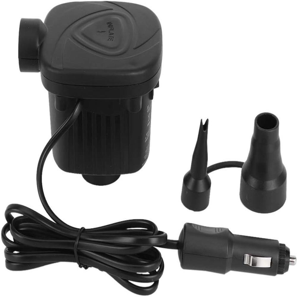 Bomba De Ar Elétrica Para Carro 12v Inflador Desinflador 50w Automático Camping Colchão Boias Barco Infláveis - 1