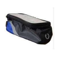 Bolsa Case Porta Celular Para Bike Suporte Quadrado Bicicleta Fone Touch Porta Treco Com Zíper Cinza - 5