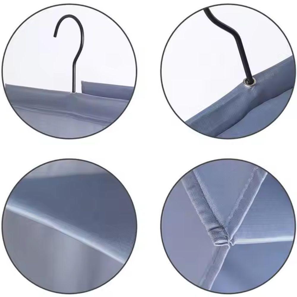 Cabideiro Organizador 3 Prateleiras Sapateira Vertical Guarda Roupa Closet Divisórias Armário Edredom Multiuso Dobrável - 3