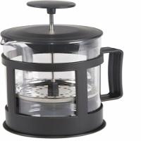 Cafeteira Prensa Francesa 800ml Chaleira Grande Em Vidro Cremeira Bule Chá Café Leite French Press Profissional - 3