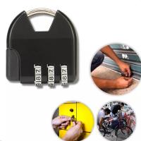 Cadeado Segredo Senha Tsa Ajustável Antifurto Portátil Mala Mochila Armário Aeroporto Viagem Leve Resistente - 2