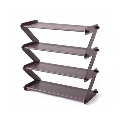 Sapateira Multiuso 4 Prateleiras Organizador Tênis Livros Porta Objetos Estilo Industrial Retrô