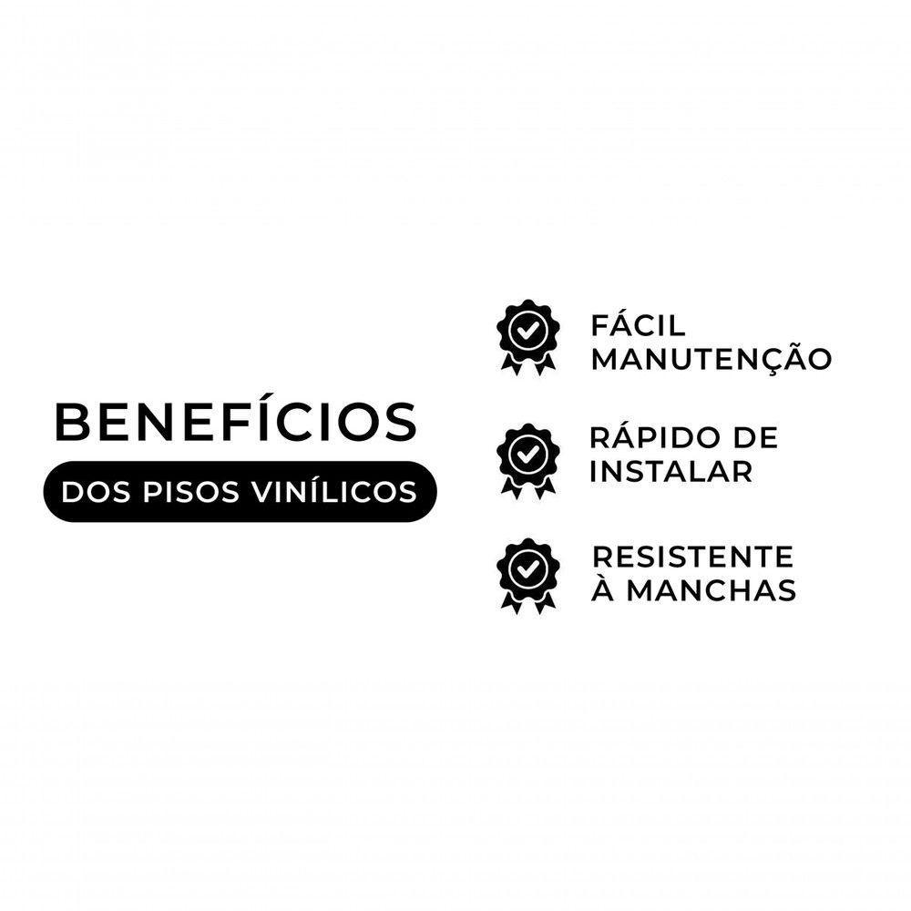 Piso Em Manta 0.7mm Vinílico Laminado 10m² 2,00x5,00 Modelos Novara - 6
