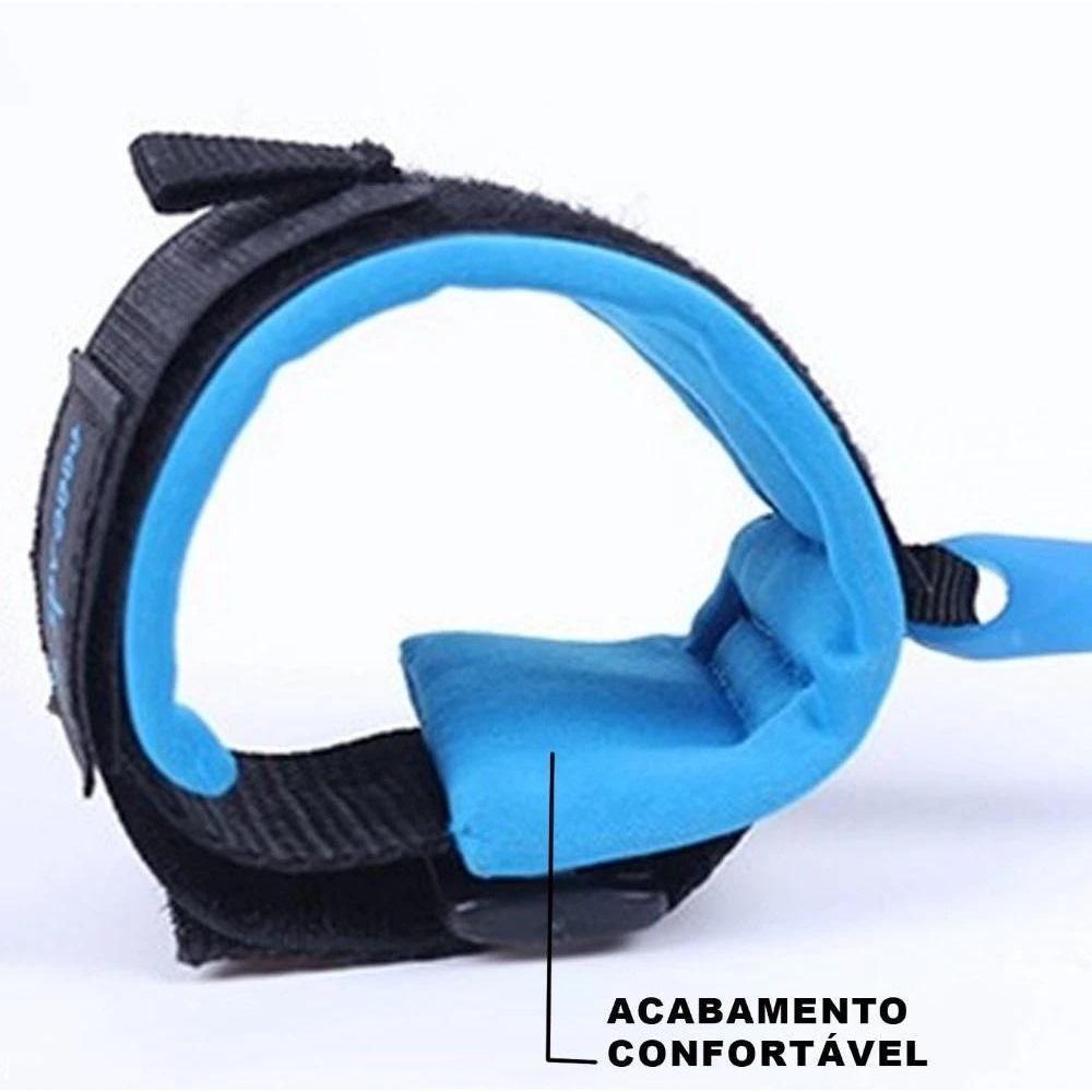 Pulseira Guia Infantil Anti Perda Criança Controle Segurança Cordão Para Passeio Mercado Shopping Menino Azul - 7