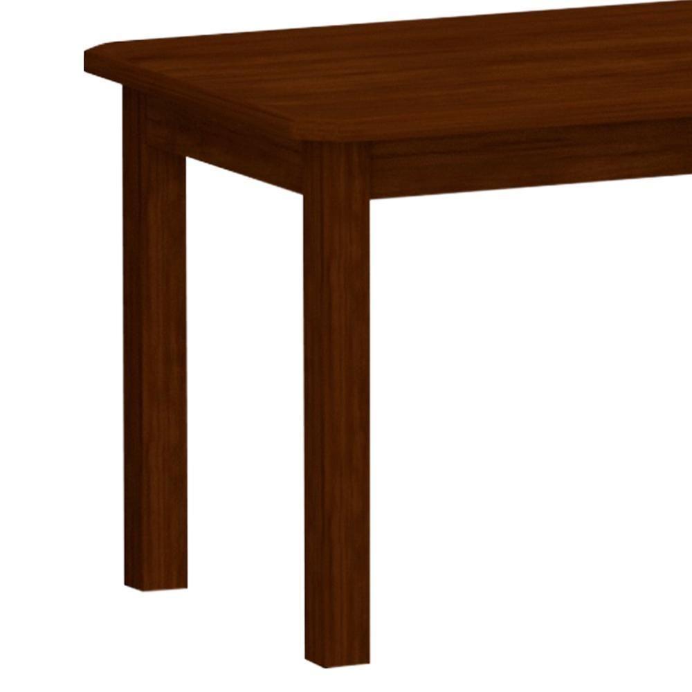 Mesa De Jantar Madeira Maciça Safira Castanho 67x88 - 3