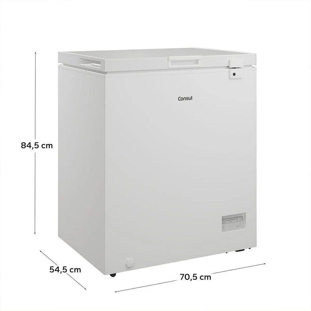 Freezer Horizontal Consul Compacto 142 Litros Branco 110V - 4
