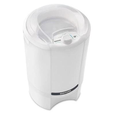 Centrífuga de Roupas Suggar CT1501BR CT1502BR 15kg com Timer e Trava de Segurança Branco 220V