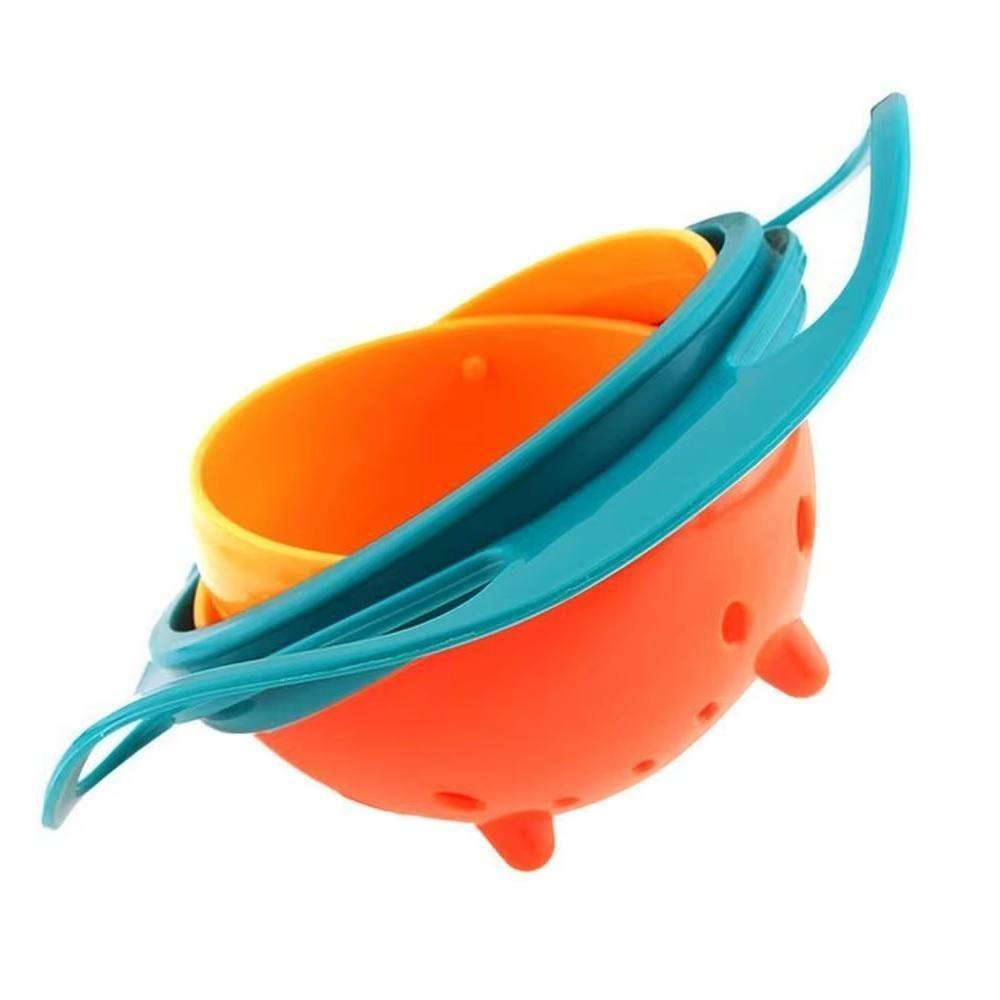 Comedouro Pet Giratório Alimentador Inteligente Para Cachorro Gato Design Rotativo Sistema Anti Sujeira Verde - 7