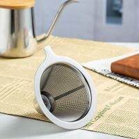 Coador Inox Filtro De Café Chá Sem Papel Peneira Mini Reutilizável Luxo - 3