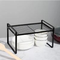 Organizador Armário Bancada Estante Multiuso Prateleira Metal Suporte Guarda Roupa Rack Cozinha Banheiro Escritório Mesa - 8
