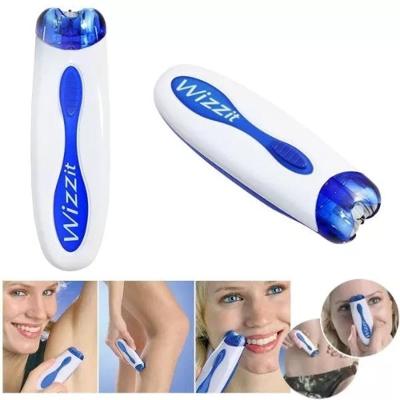 Depilador Feminino Aparador De Pelos Facial Rosto E Corpo, Axilas, Pernas E Virilha Sem Fio Elétrico Wizzit