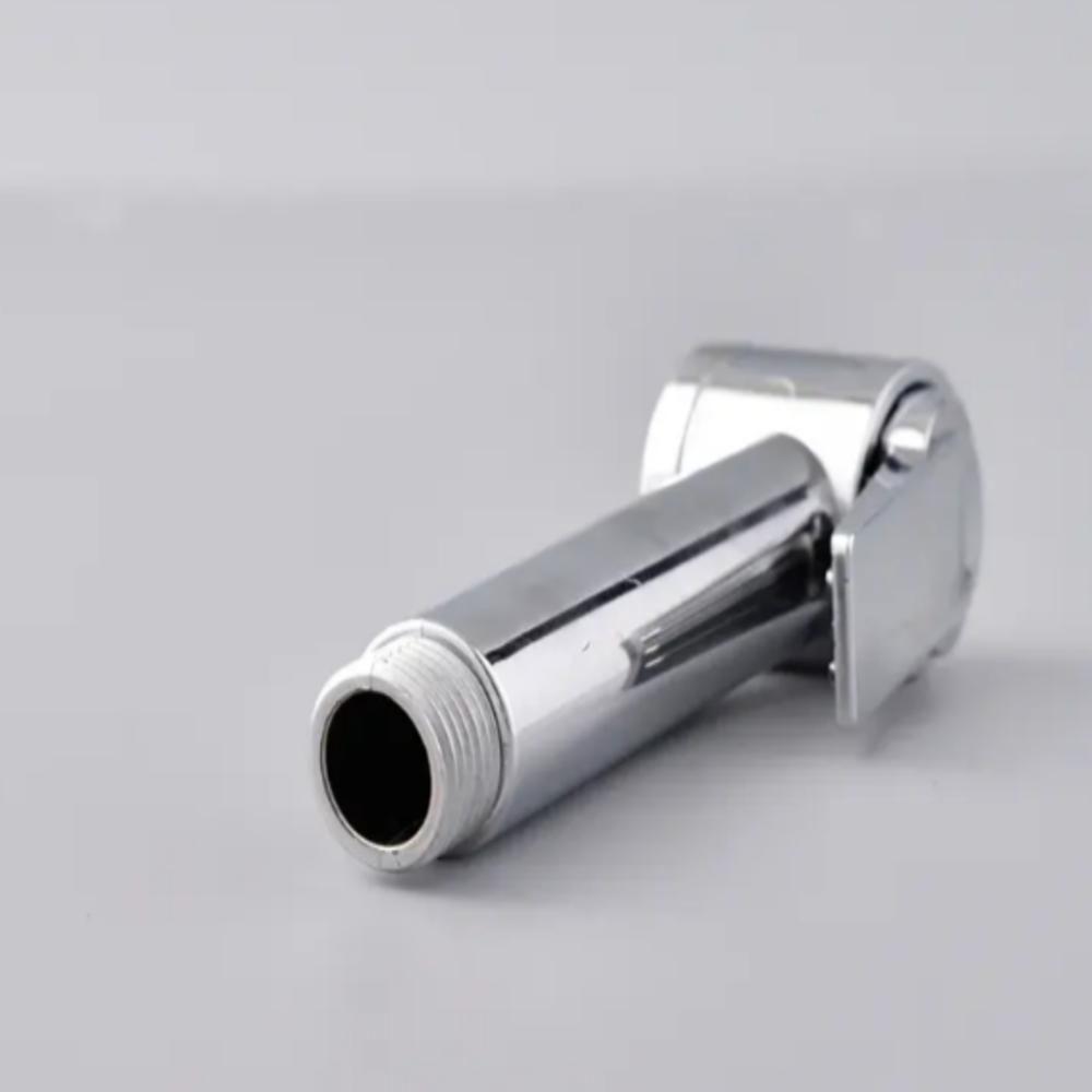 Ducha Higiênica Torneira Esguicho Alumínio Duchinha Com Registro Banheiro Chuveirinho Privada Luxo Metal Completa - 3