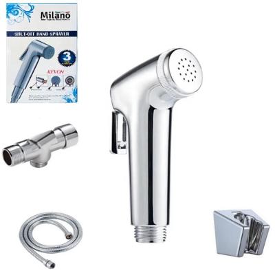 Ducha Higiênica Torneira Esguicho Alumínio Duchinha Com Registro Banheiro Chuveirinho Privada Luxo Metal Completa