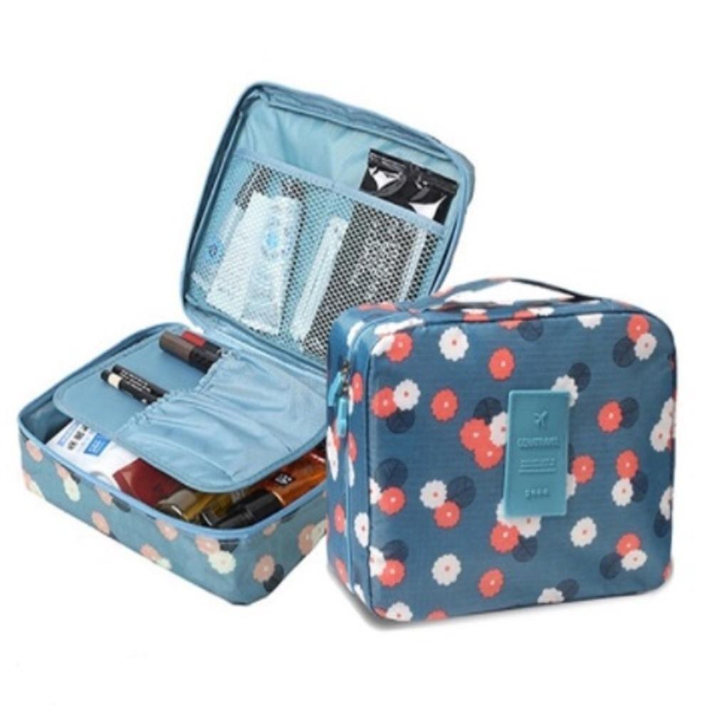 Maleta Necessaire Cosméticos Frasqueira De Viagem Bolsa Maquiagem Organizador Academia Mala Multiuso - 2