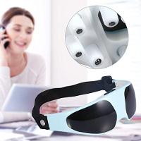 Óculos Massageador De Olhos Anti Rugas Olheira Elétrico Com Vibração Magnética Terapia Pele Nervo Ótico Acupuntura - 3