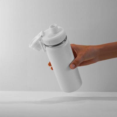 Garrafa Térmica Inox 780ml Branca Com Alça ? Estilo E Praticidade Em Todas As Bebidas