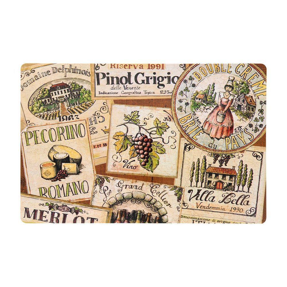 Jogo Americano Copa E Cia Avulso Pvc Print Pinot - 1