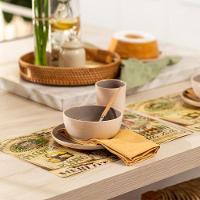 Jogo Americano Copa E Cia Avulso Pvc Print Pinot - 3