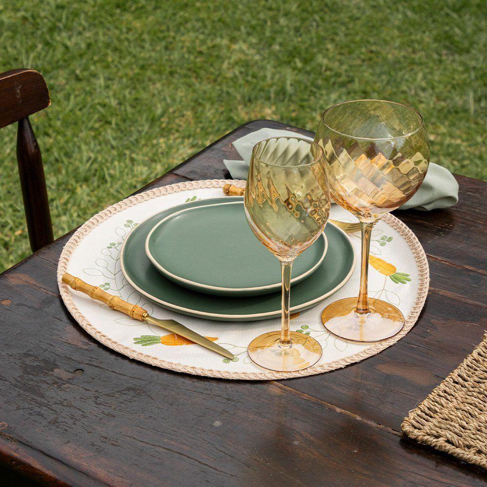 Jogo Americano Copa E Cia Avulso Brazil Nature Robin - 3