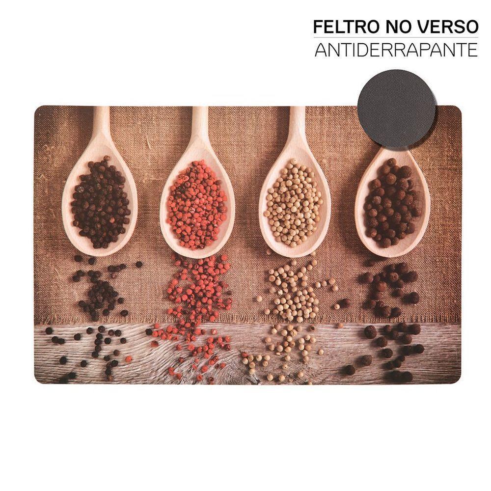 Jogo Americano Copa E Cia Avulso Pp Flex Temperos - 2