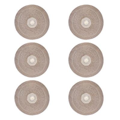 Jogo Americano Copa E Cia 6 Peças Serenity Mocca