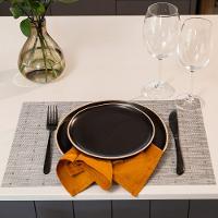 Jogo Americano Copa E Cia Avulso Loom 30x45 Cm Sirius Grey - 2