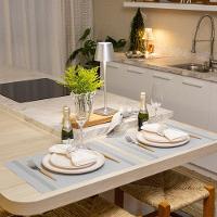 Jogo Americano Copa E Cia Avulso Loom 35x48 Cm Silver - 2