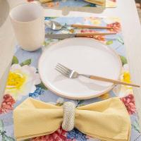 Jogo Americano Copa E Cia 6 Peças Pvc Print Primavera - 2