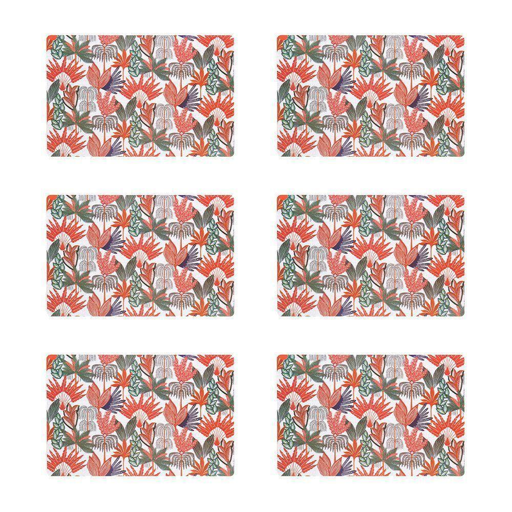 Jogo Americano Copa E Cia 6 Peças Pp Flex Botânico - 1