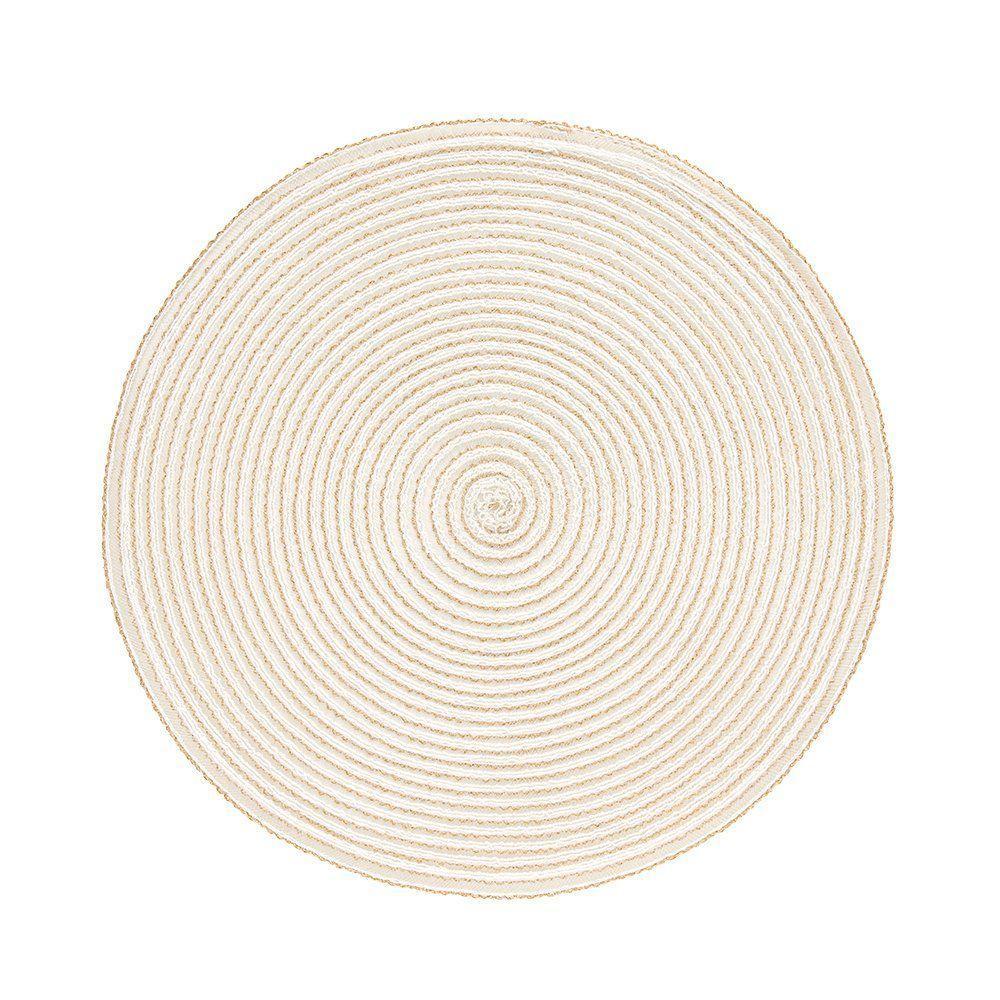 Jogo Americano Copa E Cia Avulso Snow Champagne Light - 1