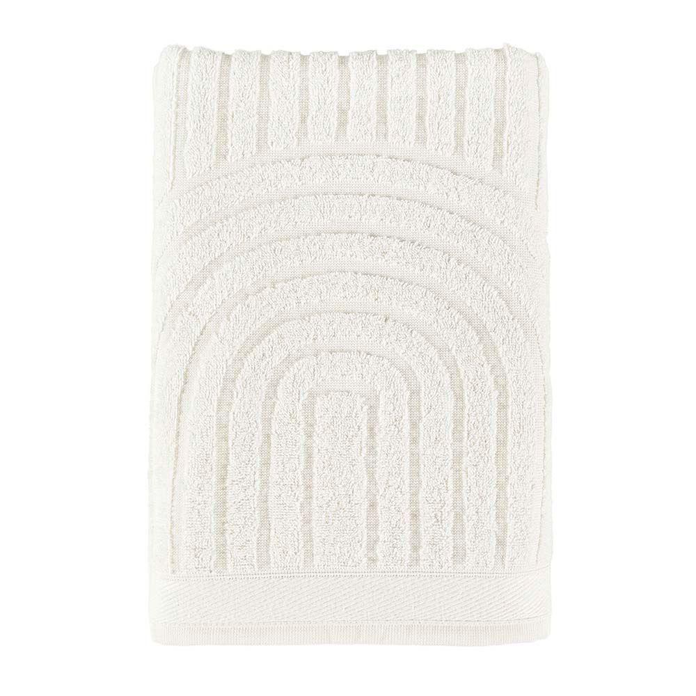 Toalha De Banho Auri 1,50m X 75cm 01 Peça 100% Algodão 530g/m² - Off White - 1