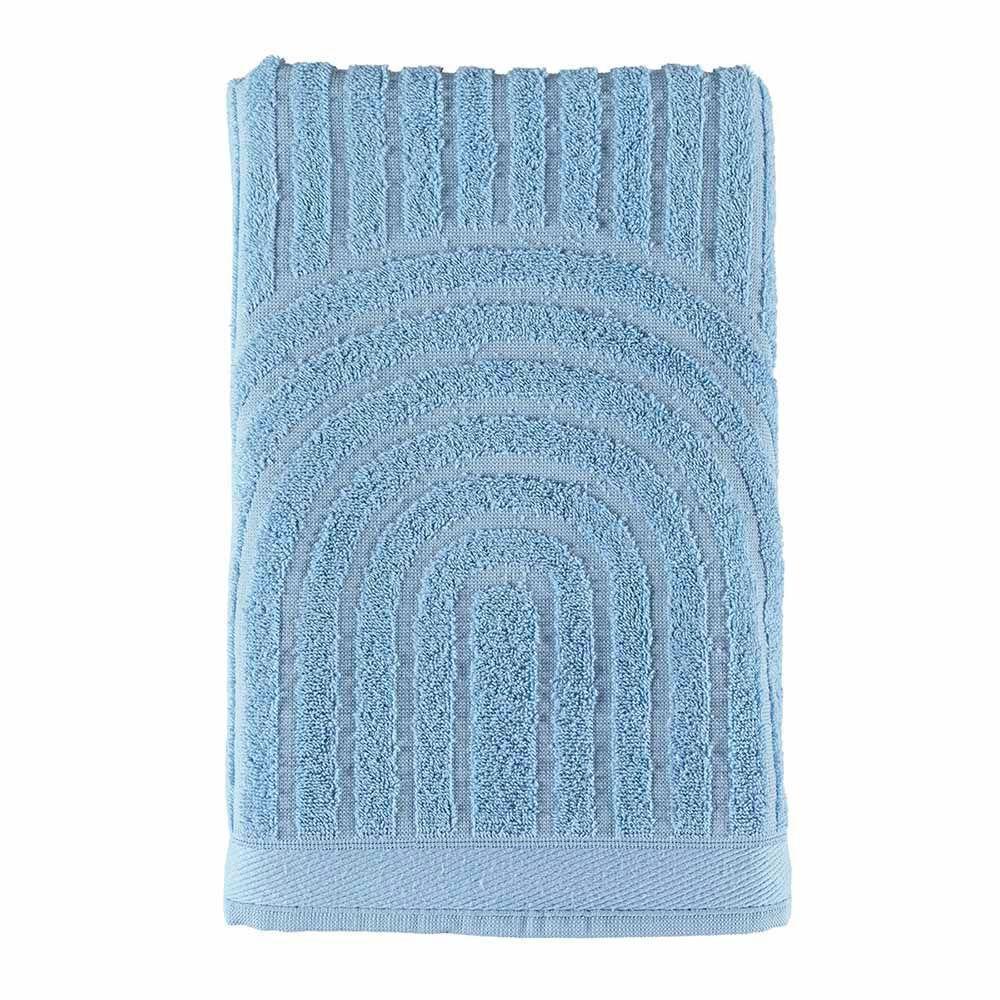 Toalha De Banho Auri 1,50m X 75cm 01 Peça 100% Algodão 530g/m² - Azul Oceano - 1