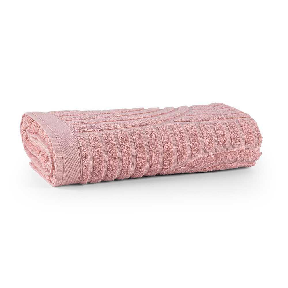 Toalha De Banho Auri 1,50m X 75cm 01 Peça 100% Algodão 530g/m² - Rosa - 3