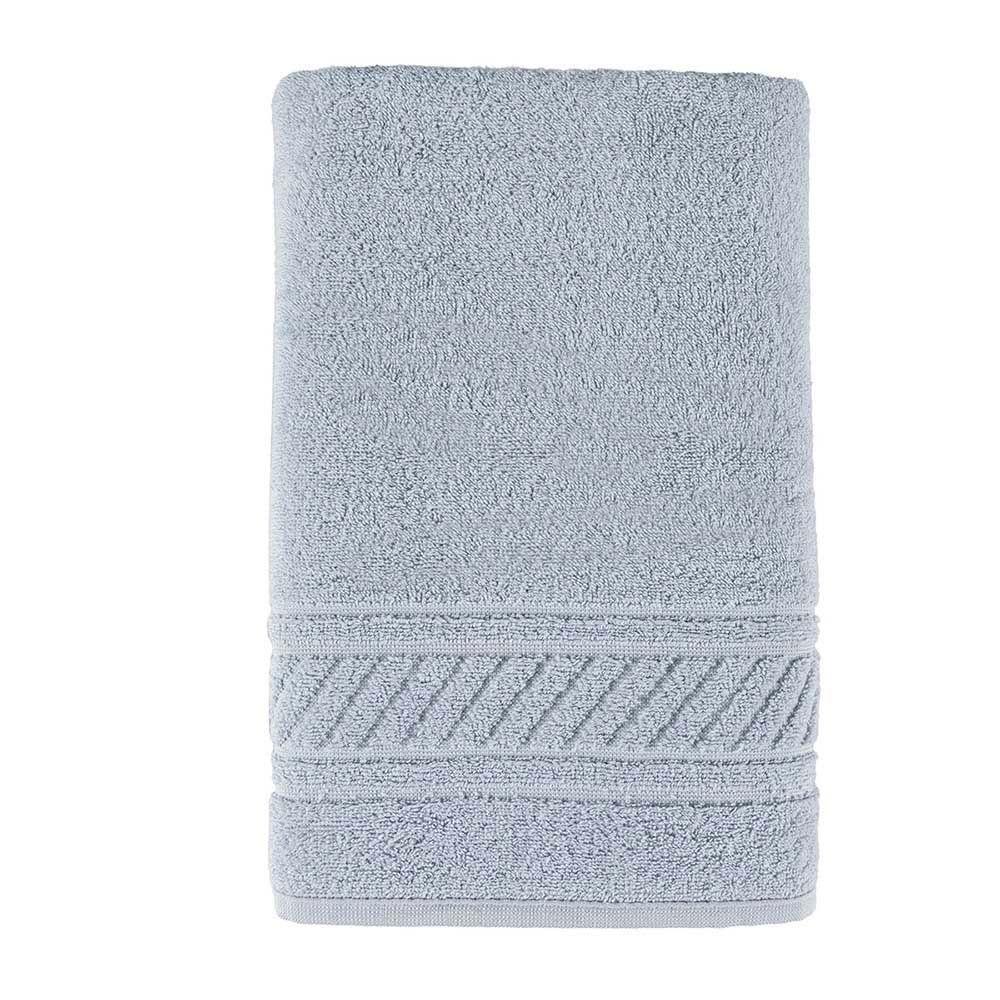 Toalha De Banho Yara 1,50m X 75cm 01 Peça 100% Algodão 530g/m² - Cinza - 1