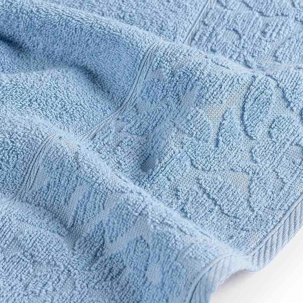 Toalha De Banho Dunae 1,50m X 75cm 01 Peça 100% Algodão 450g/m² - Azul Oceano - 2