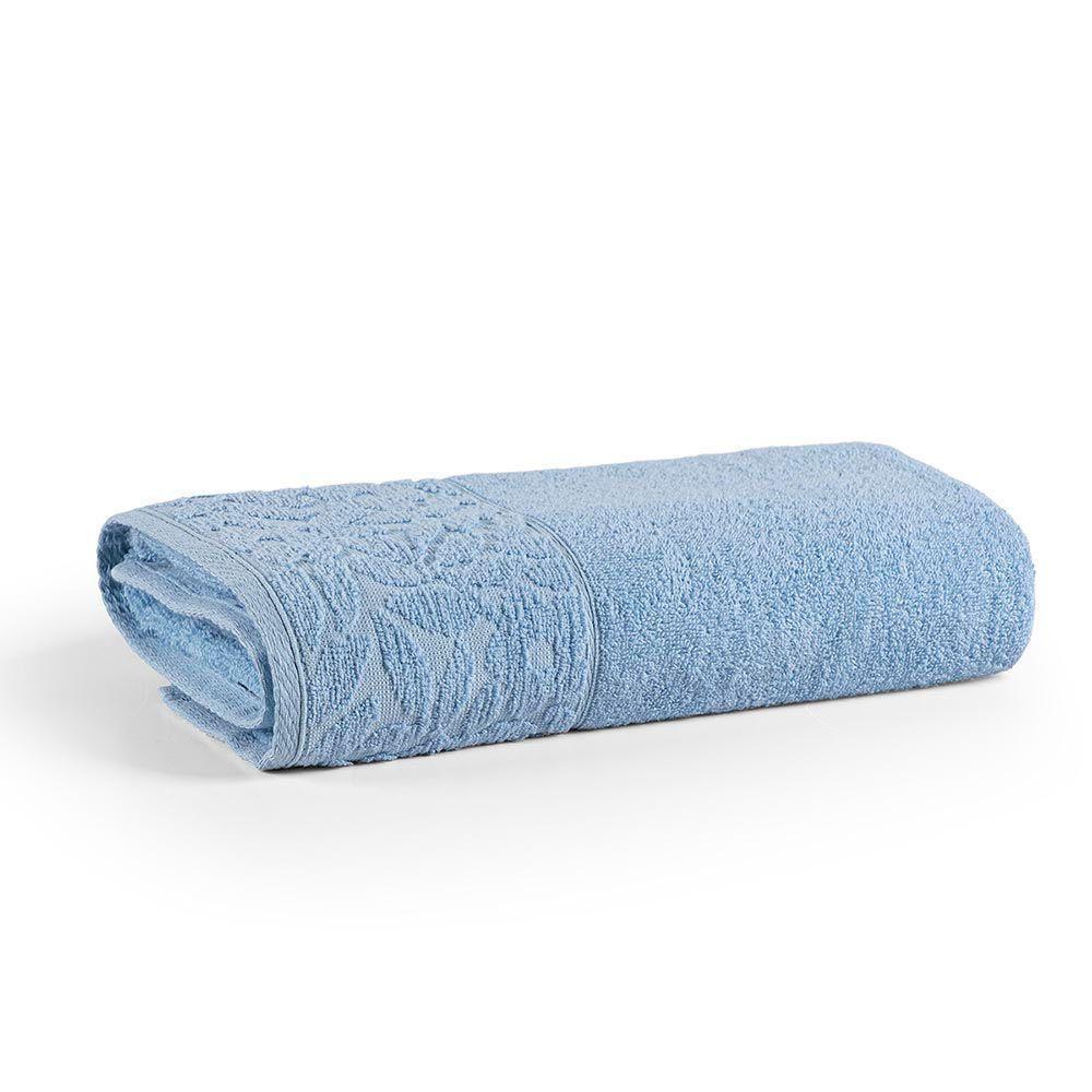 Toalha De Banho Dunae 1,50m X 75cm 01 Peça 100% Algodão 450g/m² - Azul Oceano - 3