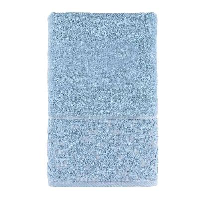 Toalha De Banho Dunae 1,50m X 75cm 01 Peça 100% Algodão 450g/m² - Azul Oceano