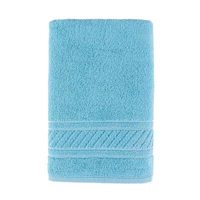 Toalha De Banho Yara 1,50m X 75cm 01 Peça 100% Algodão 530g/m² - Azul Cristal