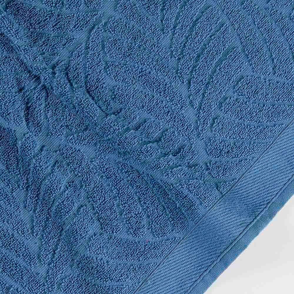 Toalha De Banho Numa 1,50m X 75cm 01 Peça 100% Algodão 470g/m² - Azul Mare - 2