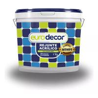 Rejunte P- Construção Eurodecor Rejunte Acrilico Cinza Platina 1kg - 1